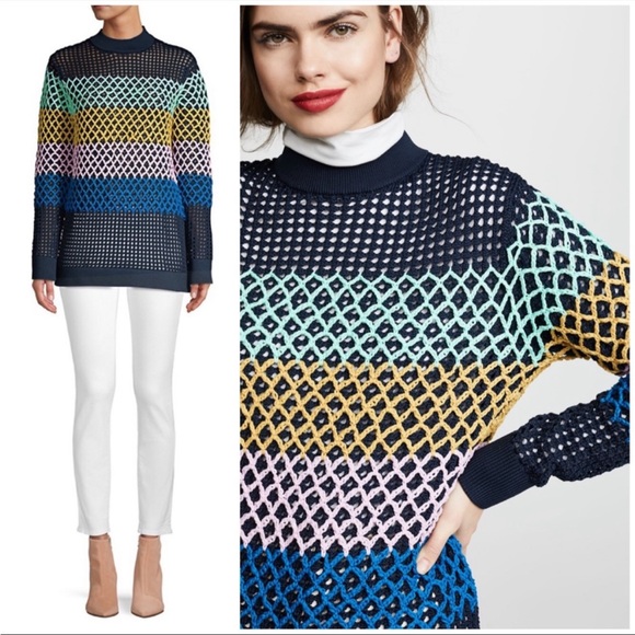 Tibi Crochet Sweater NWT - Picture 4 of 4